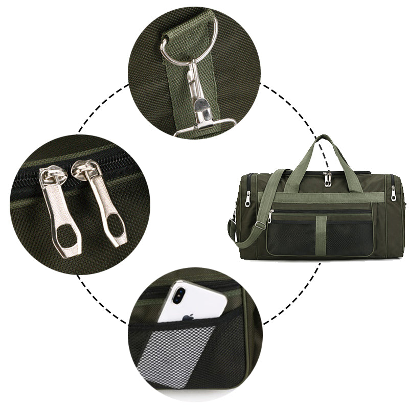 Gym Duffle Bag for Travel and Sports with Pocket