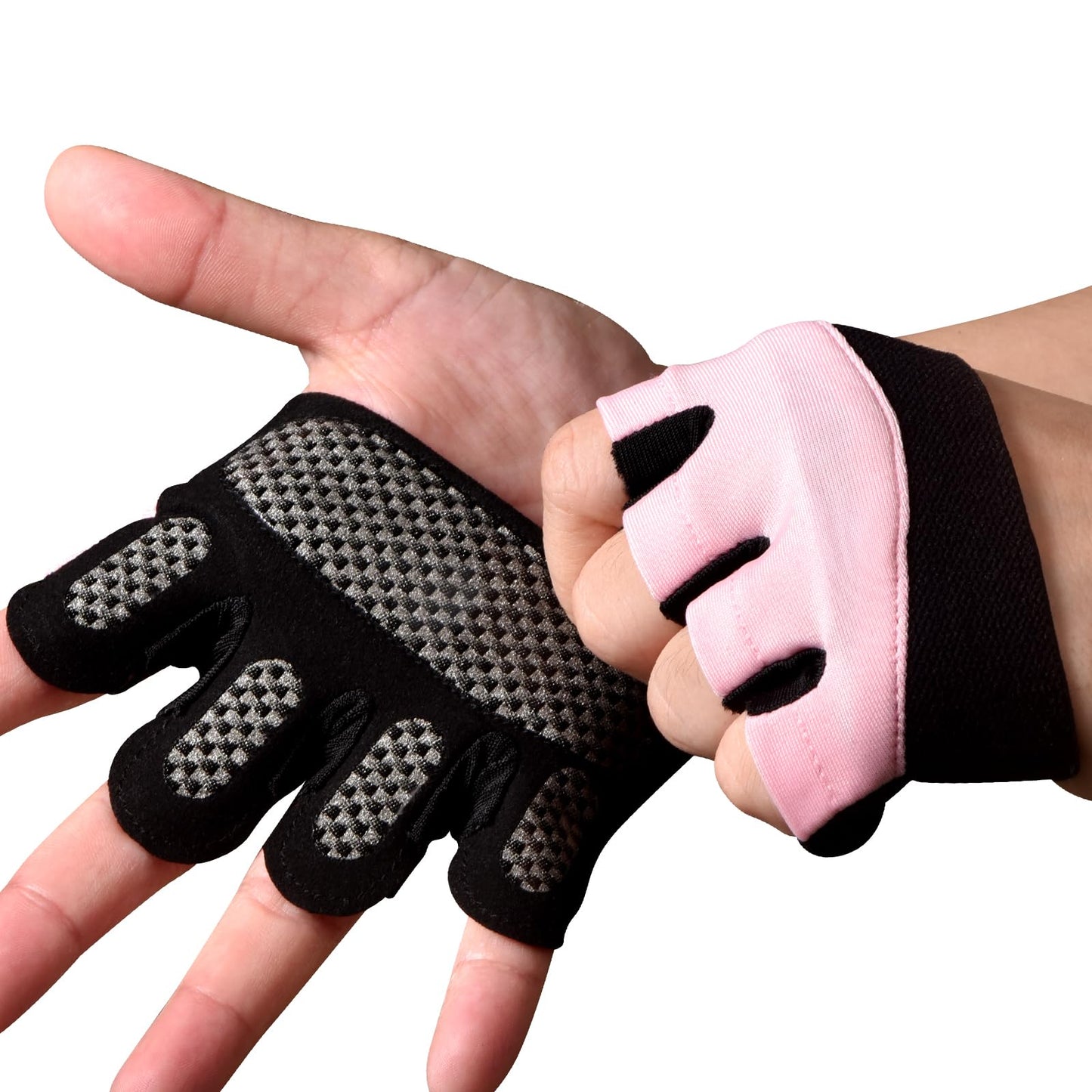 sunnex Gym Gloves for Women & Men - Fingerless Workout Gloves for Weightlifting Lightweight Breathable Fitness Gloves for Sports and More