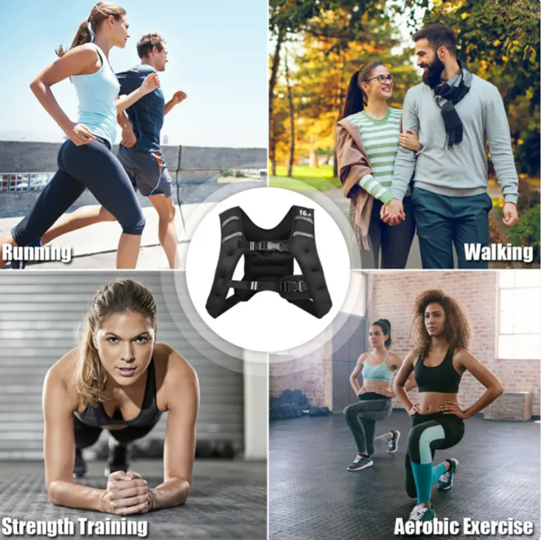 Adjustable Weighted Training Vest